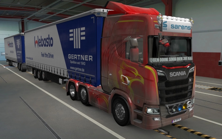 ETS2 - Big Lightbox Scania R And S 2016 Sarens (1.40.x) | Euro Truck ...