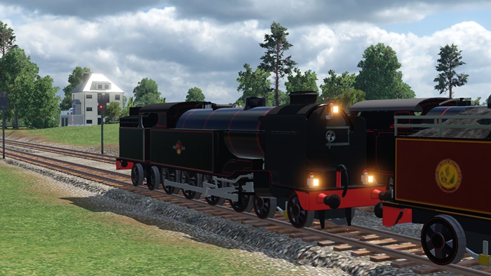 Transport Fever 2 - 4-8-4T Finsbury Tank (Unbuilt)