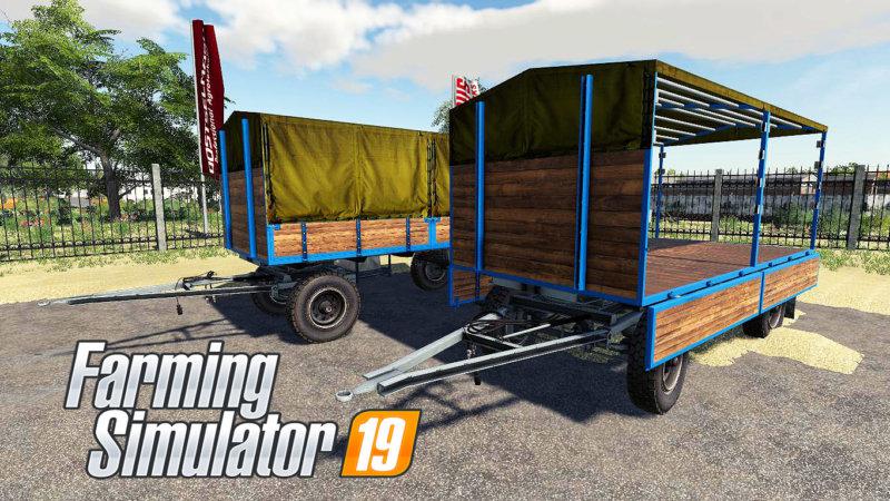FS19 - HW60 Mit Planenaufbau Trailer V1.0