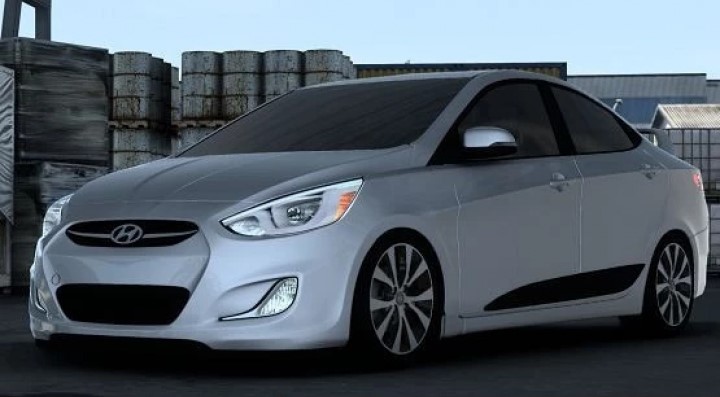 ETS2 - Hyundai Accent RB 2011 V6.1 (1.41.x)