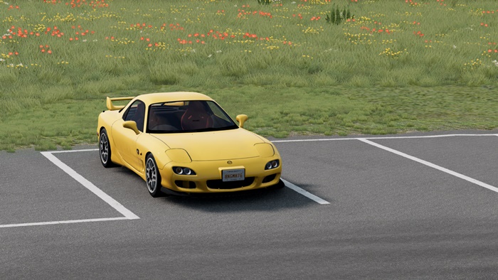 BeamNG – Mazda RX-7 PBR Fix Mod