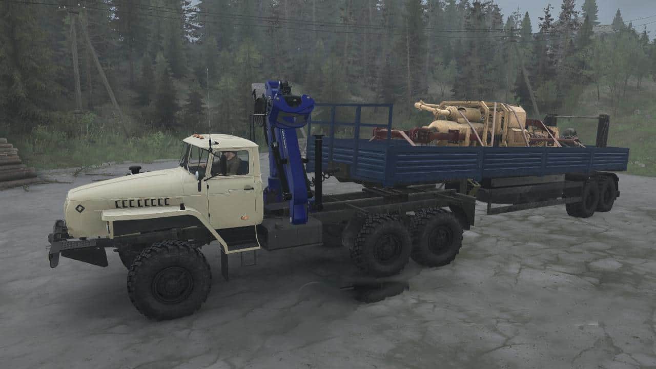 Spintires:Mudrunner - Ural-4320 Truck V18.07.20