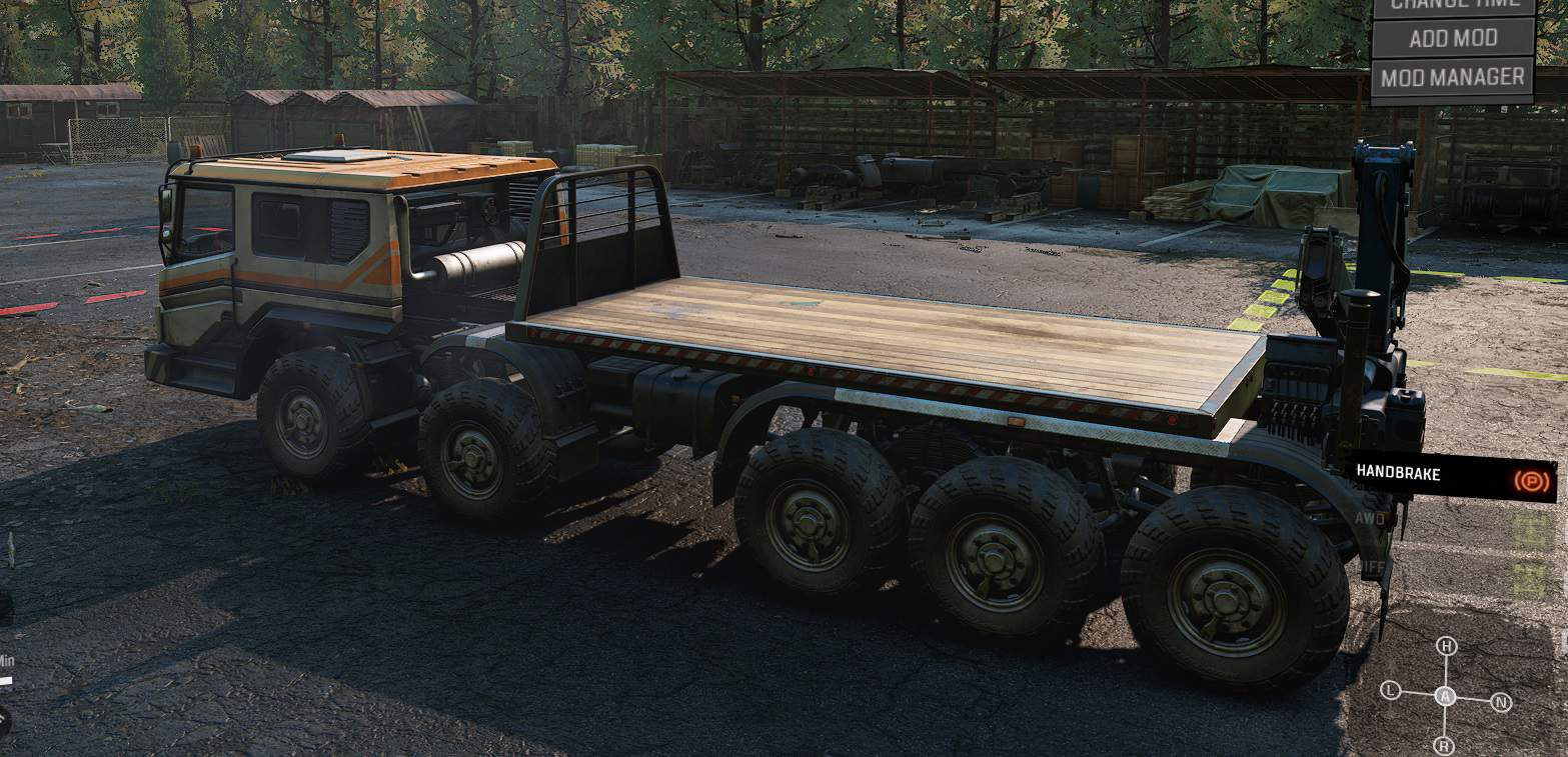 SnowRunner - Azov 73210 Crane and Suspension improvements V1.1.1
