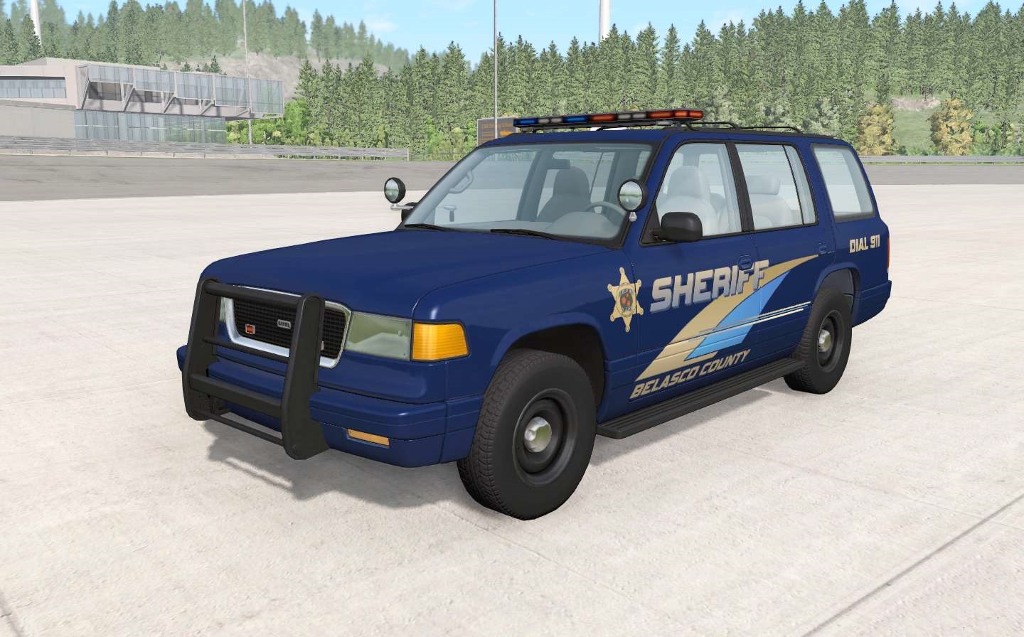 BeamNG - Gavril Roamer Belasco Country Sheriff V1.2