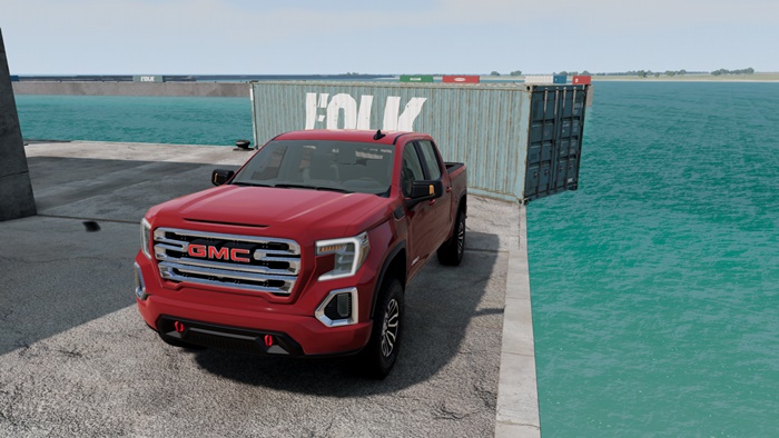 BeamNG – GMC Sierra 2021 Pickup Mod