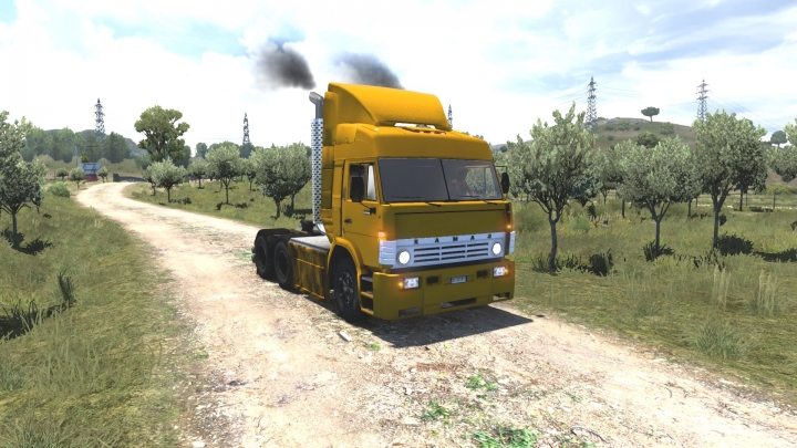 ETS2 - Kamaz 54115 Turbo Truck (1.41.x)