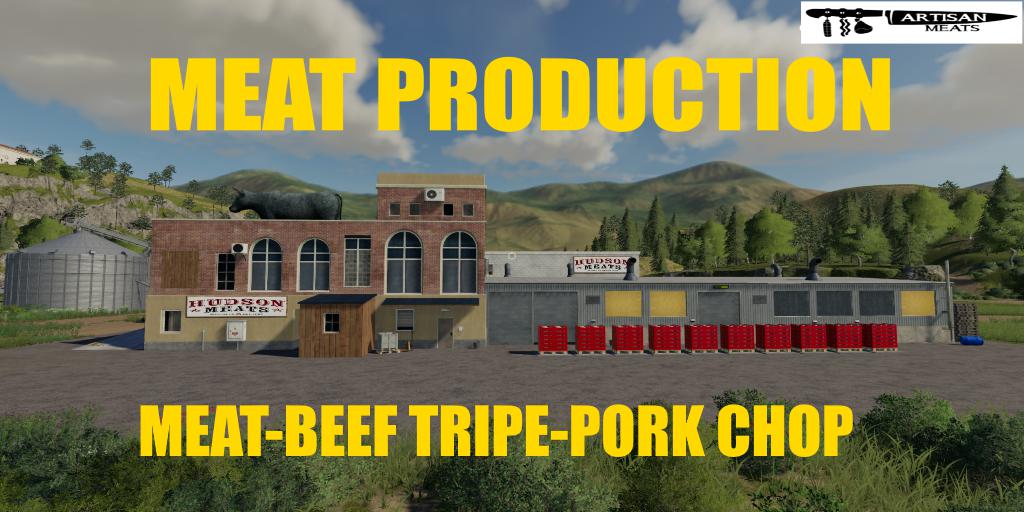 FS19 - Placeable Meat Production V1.0.6