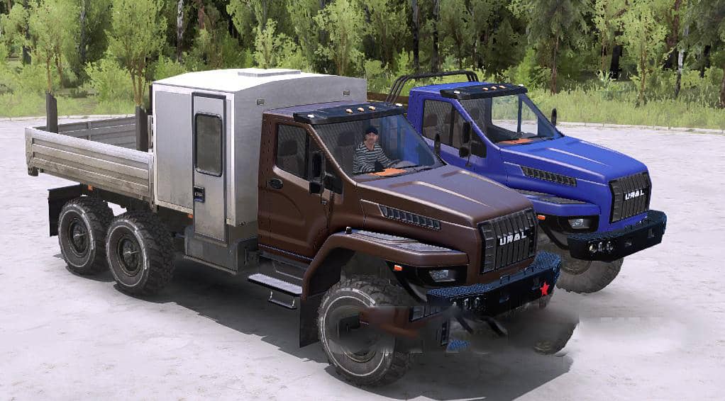 Spintires:Mudrunner - Ural Next Limited Truck V11.01.21