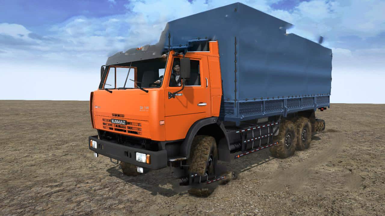 Spintires:Mudrunner - KamAZ-43110, 43118 Truck V1