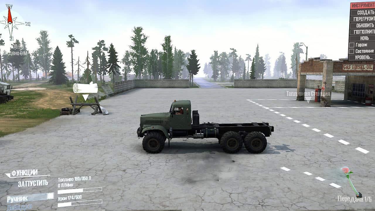 Spintires:Mudrunner - KrAZ-255B Truck V2.0