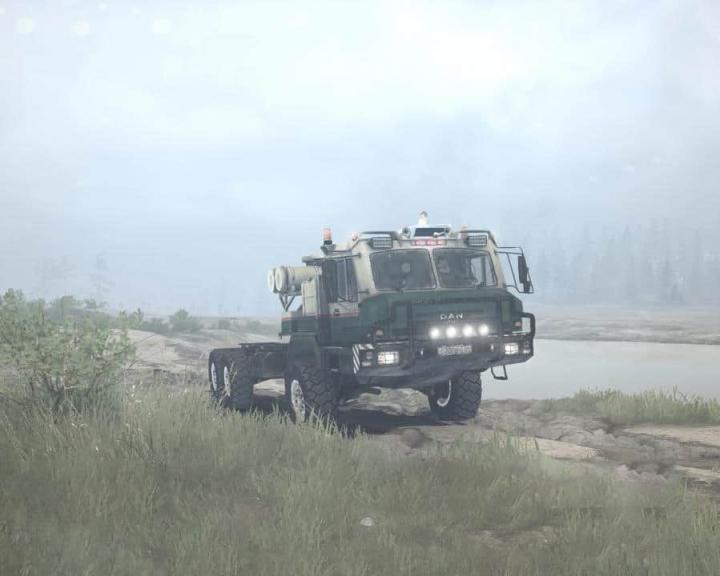 Spintires:Mudrunner - Dan 96320 (Baz-69092) Truck V1.02