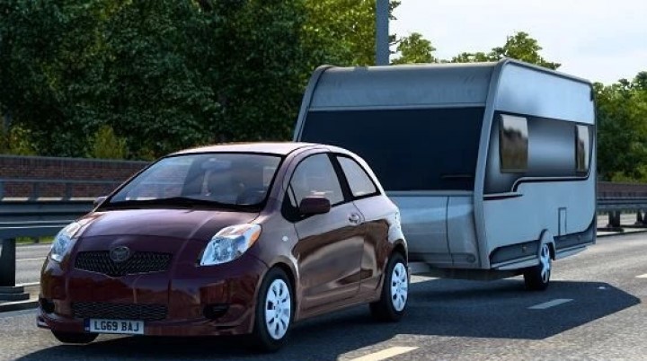 ETS2 - Toyota Yaris S XP90 V2.0 (1.41.x)