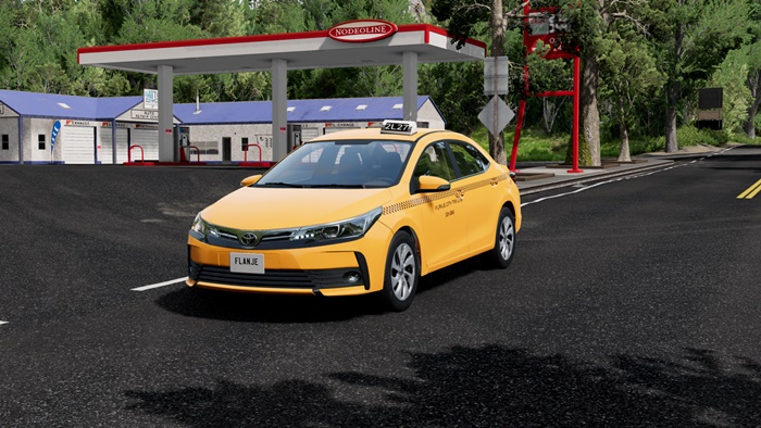 BeamNG – Toyota Corolla E180 Car Mod