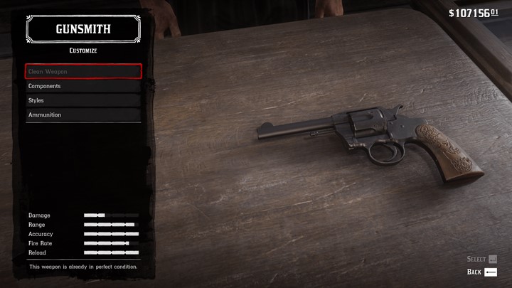 RDR2 - Skull Grip Carving