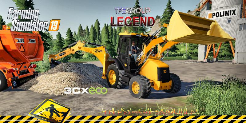 Fs19 Backhoe Loader Jcb 3cx Eco V15 Farming Simulator 19 Modsclub 7657