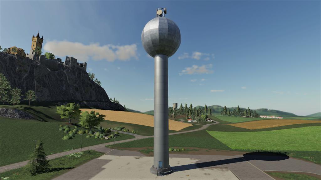 FS19 - Placeable Watertower v1.0