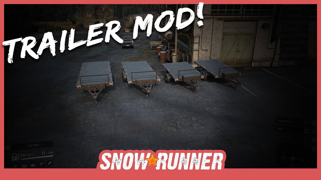 SnowRunner - Elite Scout Trailers V1.0.7