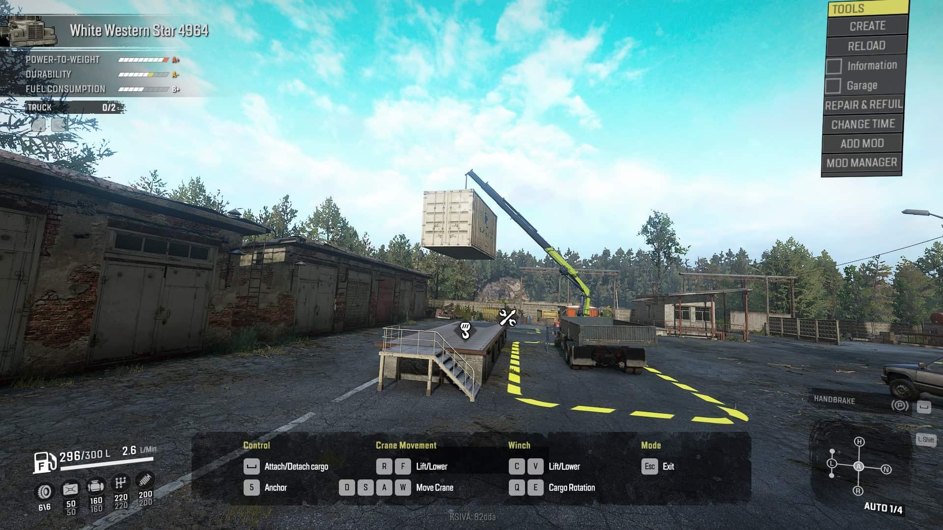 SnowRunner - Mini Cranes Buff V1
