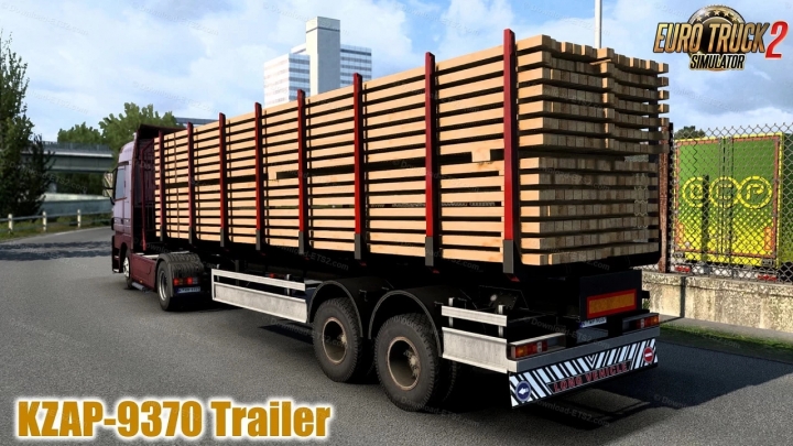ETS2 - KZAP-9370 Trailer V1.0 (1.41.x)