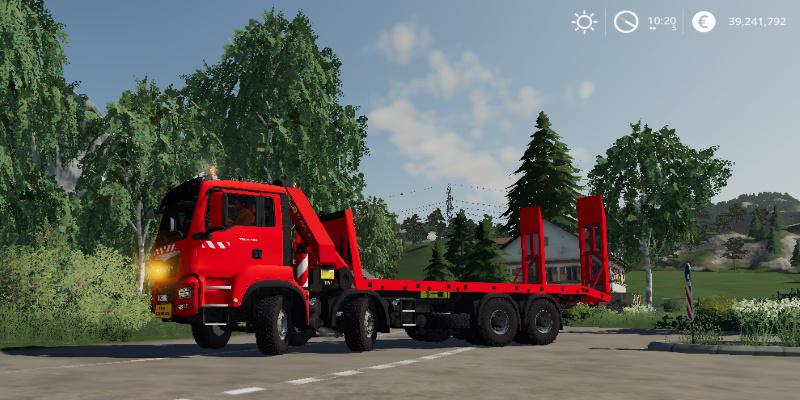 FS19 - Man Tgs Porte Engins V1.5
