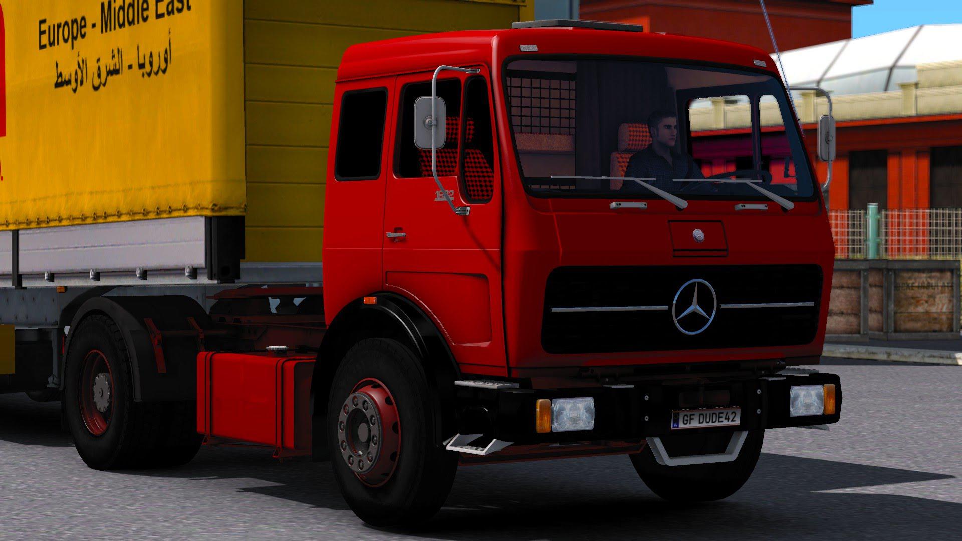 ETS2 - Mercedes 1632 NG OM404 V12 Sound Mod (1.35.x)
