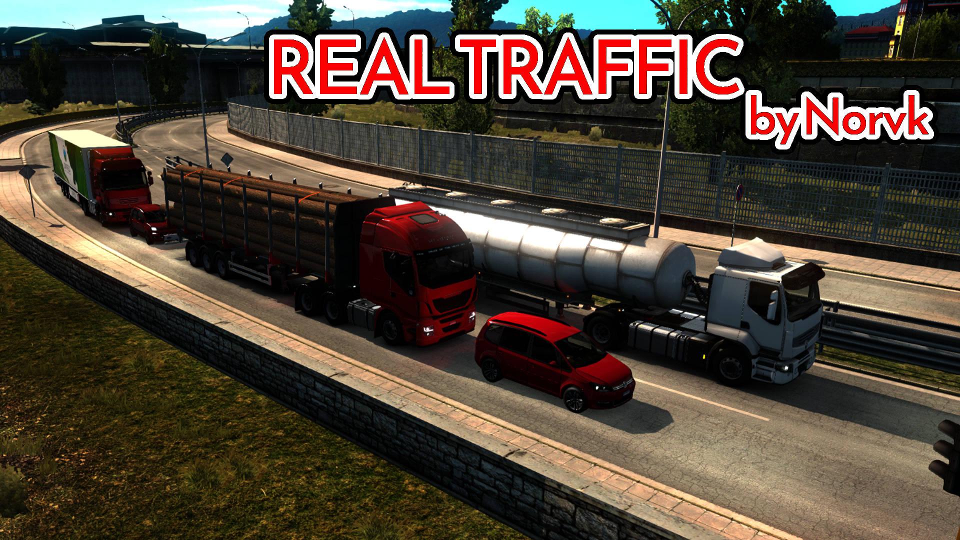 ETS2 - Realistic Traffic Density Mod (1.39.x)