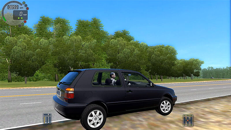 City Car Driving 1.5.9 – Volkswagen Golf GTI VR6 (MKIII) 1998