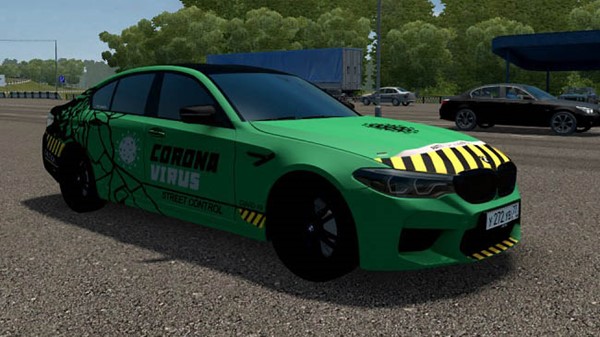 City Car Driving 1.5.9 - BMW M5 F90 Bulkin Edition
