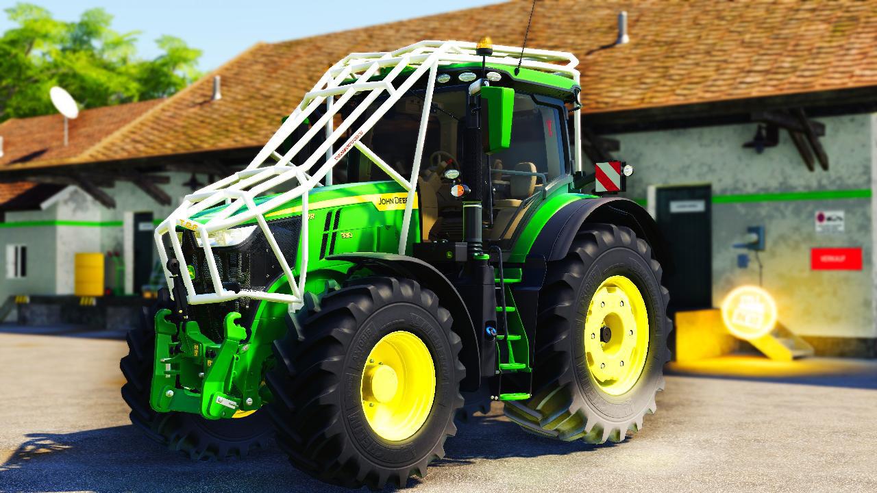 john deere tractors on farming simulator 19