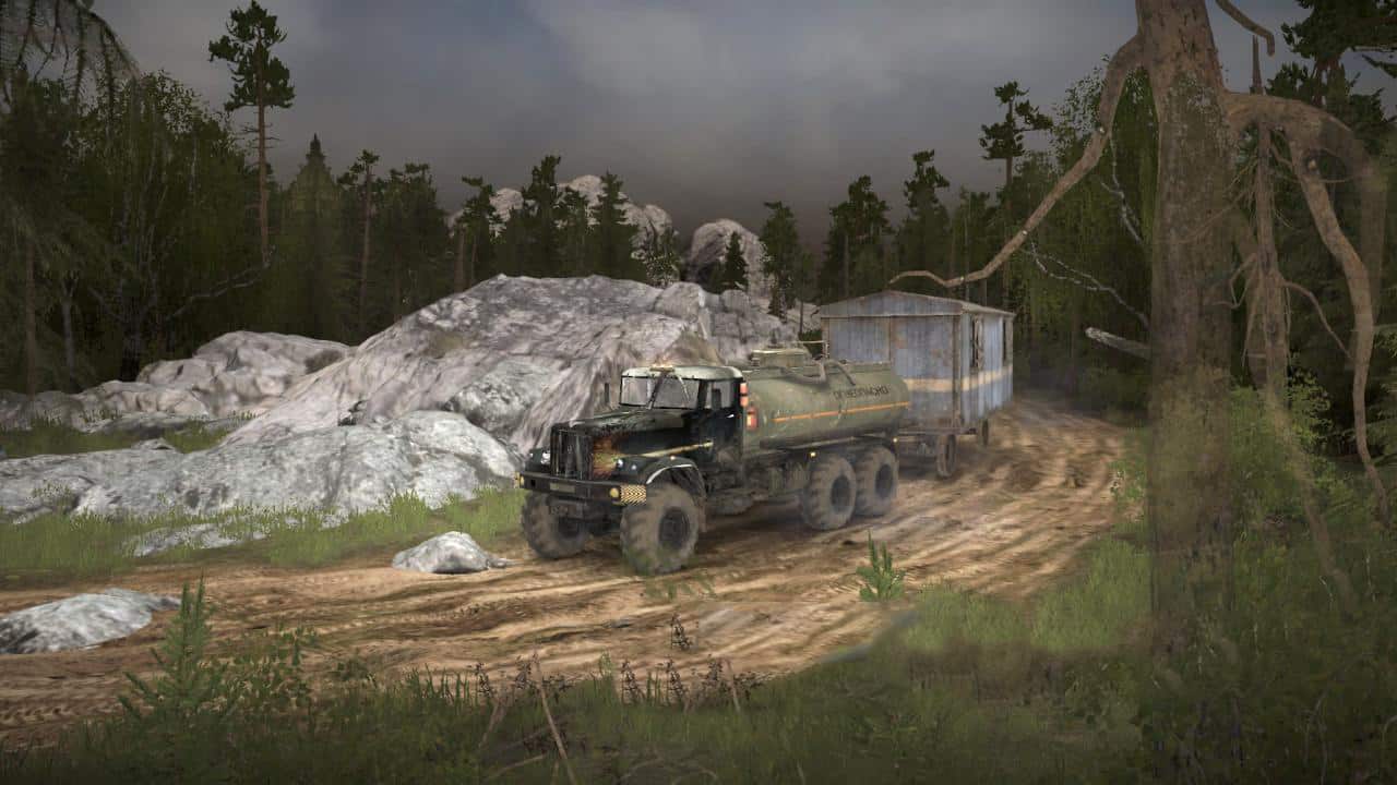 Spintires:Mudrunner - Lespromkhoz Map v1.0