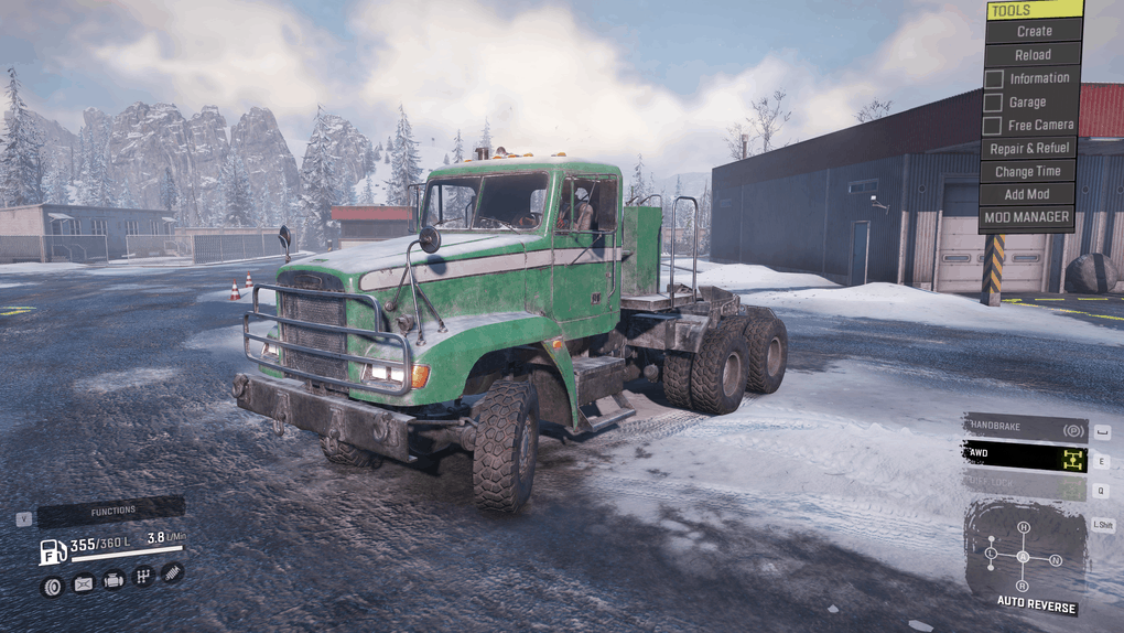 SnowRunner - Freightliner XR Truck V1.0