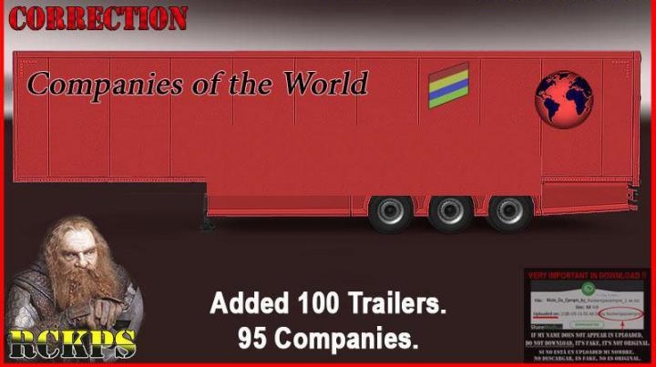 ETS2 - AI Global Trailers V1.3 (1.38.x)