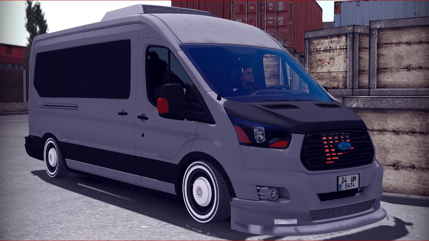 ETS2 - Ford Transit Animated (1.35.X)