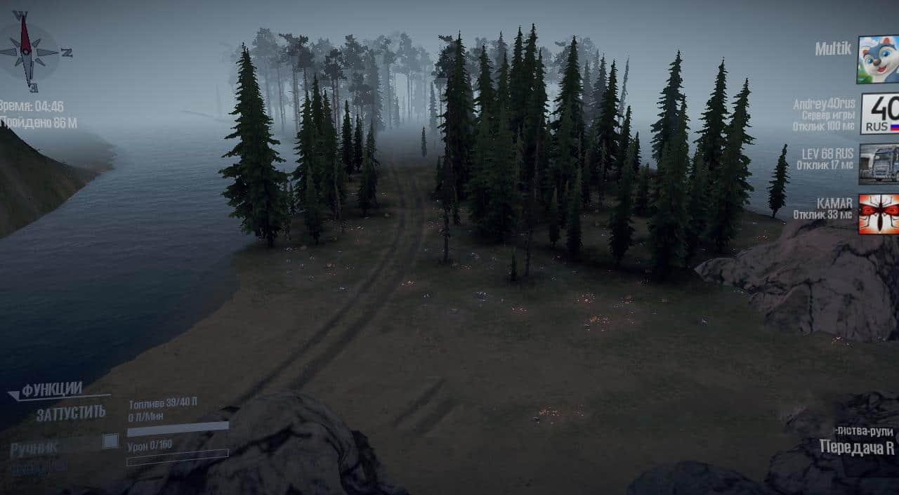 Spintires:Mudrunner - Level Vozim Les 12 Map | SpinTires:Mudrunner |  Mods.club