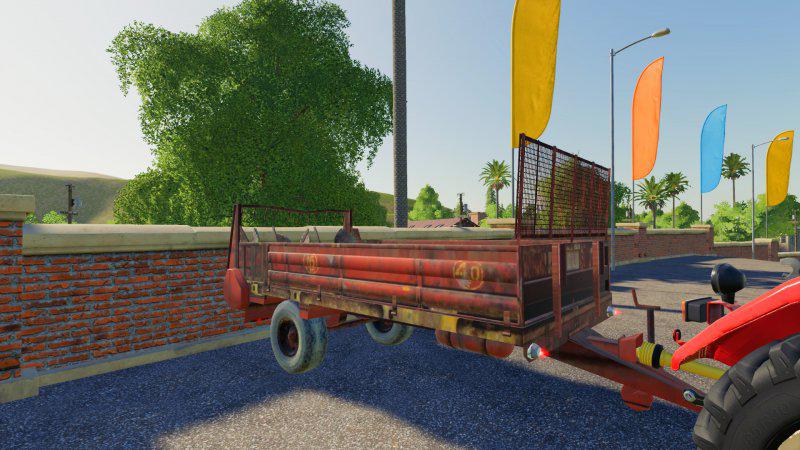 FS19 - Ruski 4TZ Spreader With Polish Adapter V1.0
