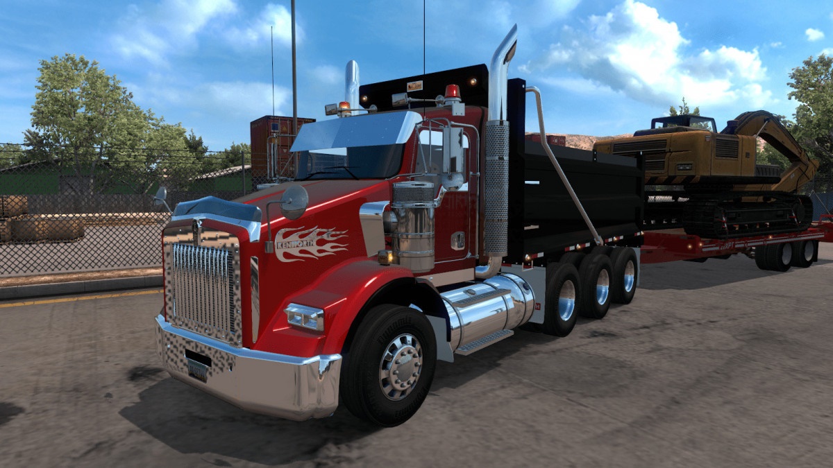Ats Dump Trailer 136x American Truck Simulator Modsclub