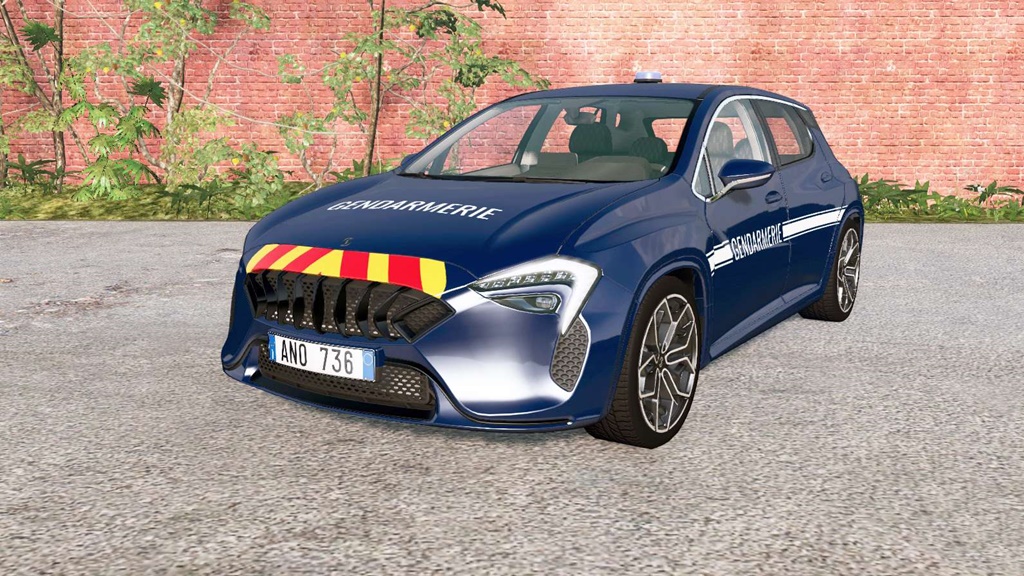 BeamNG - Cherrier FCV Gendarmerie
