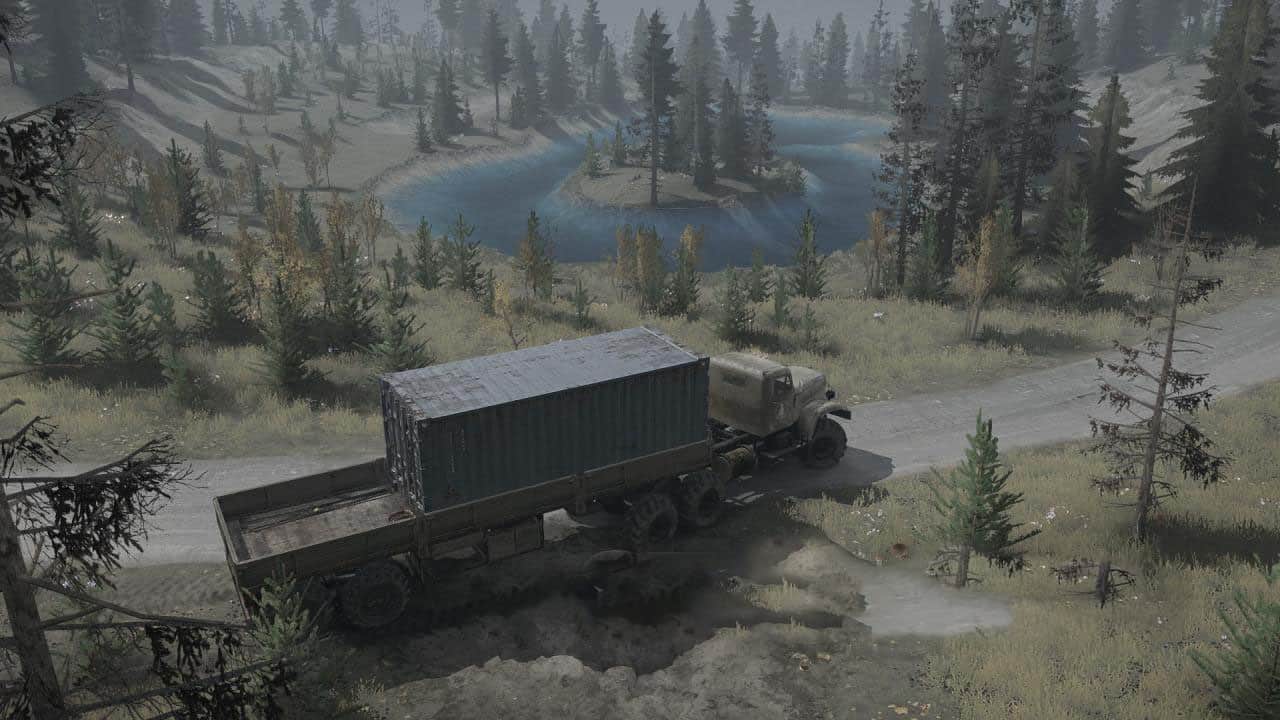 Spintires:Mudrunner - Mother Russia Map V1.0