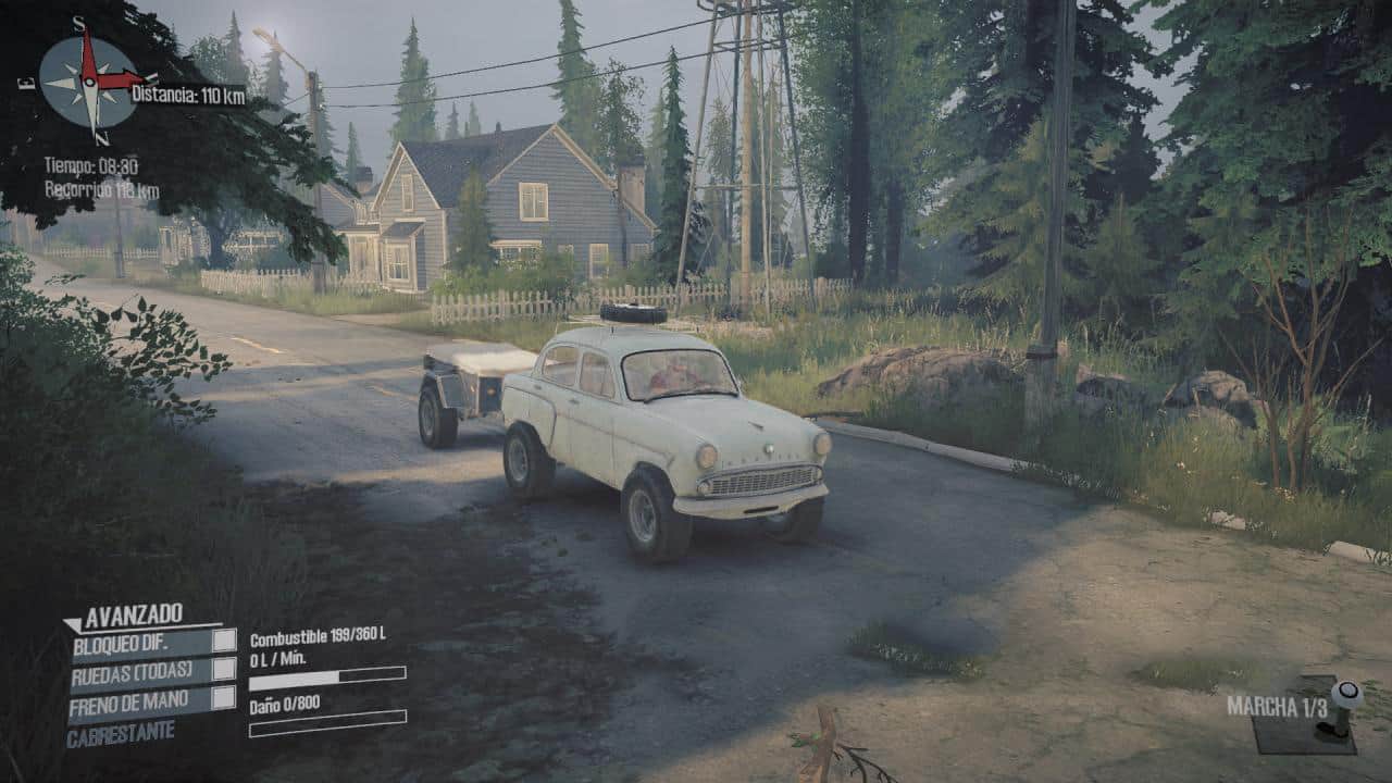 Spintires:Mudrunner - Moskvich 407 Car Mod V1