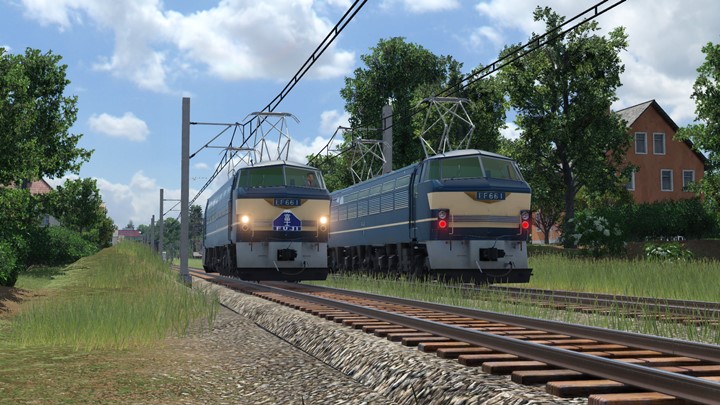 Transport Fever 2 - JNR EF66 Type Electric Locomotive