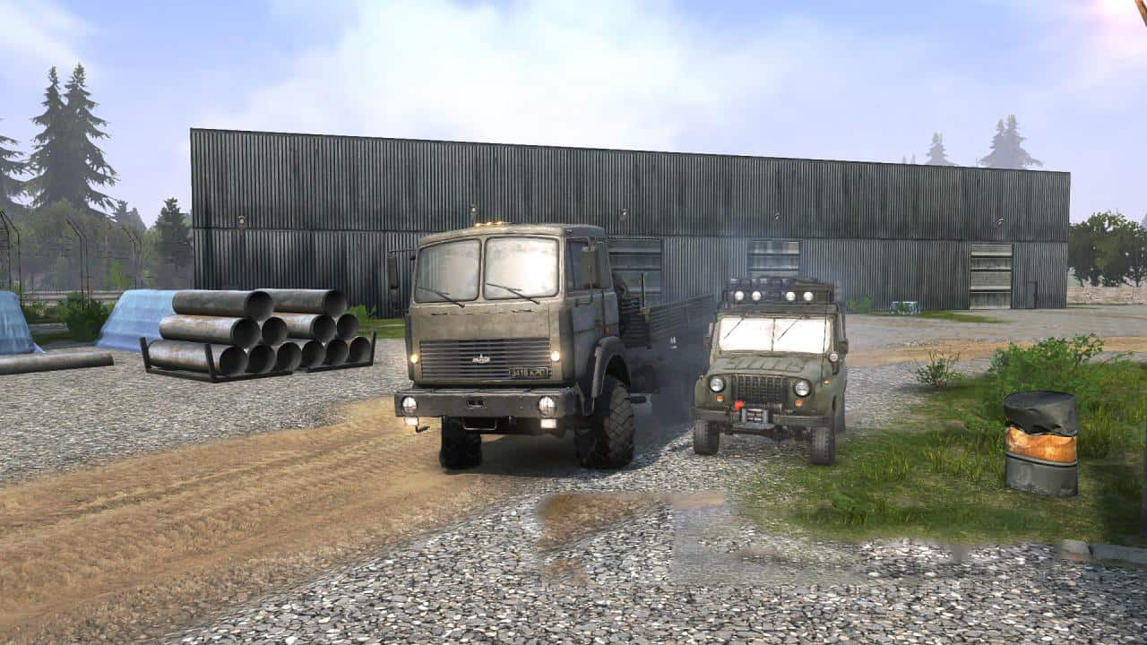 Spintires:Mudrunner - Сhina Forest Map V1.0