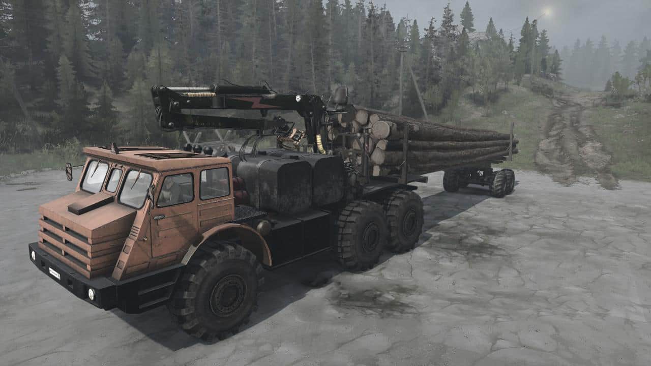 Spintires:Mudrunner - MoAZ-74111 Truck V21.07.19