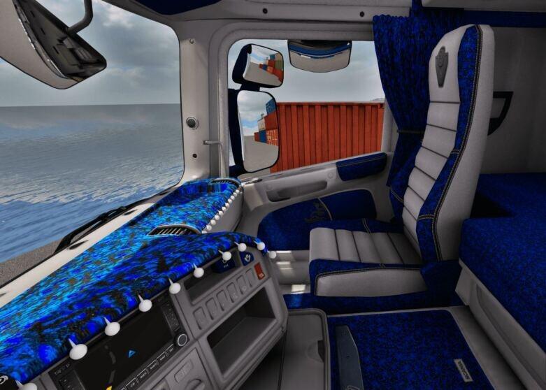ETS2 Scania R Custom Holland Interior (1.39.x) Euro Truck Simulator