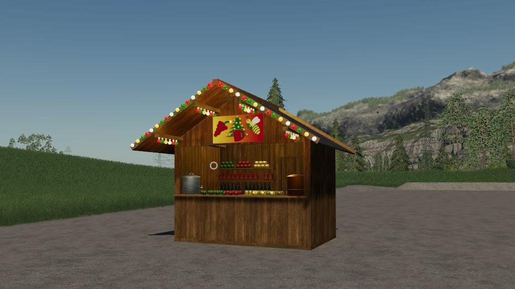 FS19 - Christmas Market Beverages V1.0