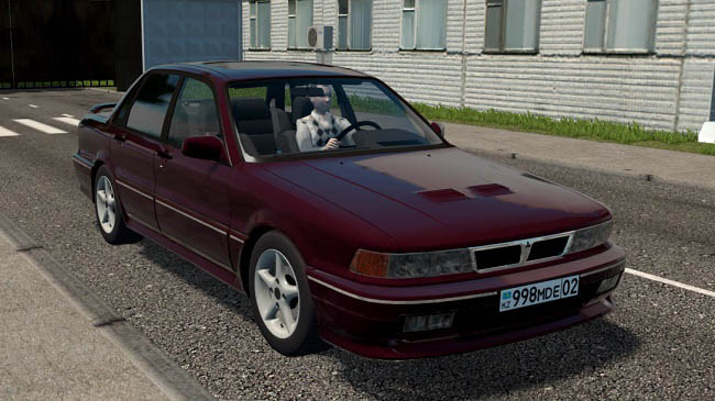 City Car Driving 1.5.9 - Mitsubishi Galant 1991 Car Mod