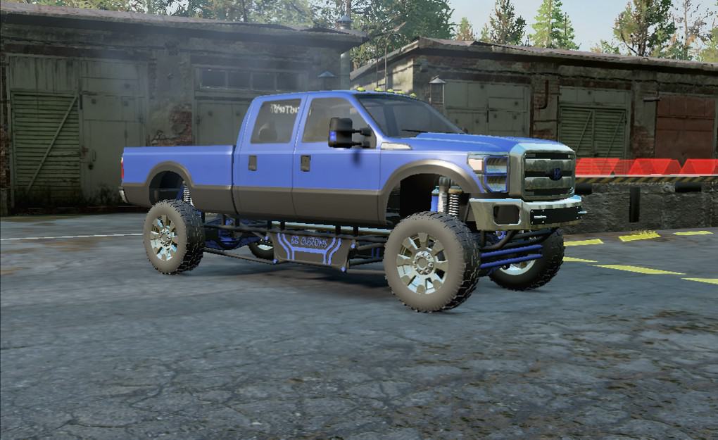 SnowRunner - B-350 Diesel Mega Mud Truck V1.8.7