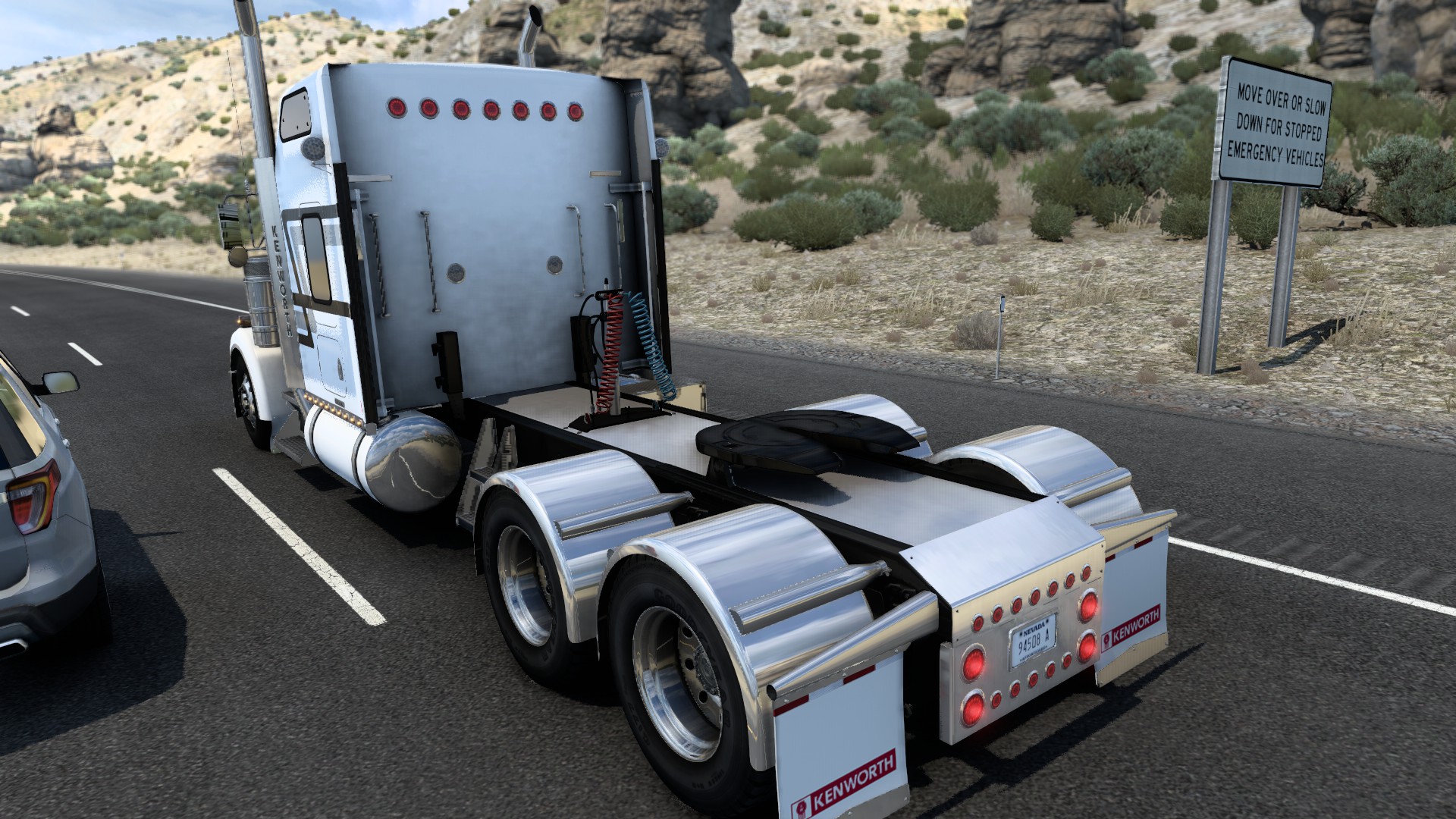 ATS - Kenworth W900L Truck V3.5.1 (1.40.x)