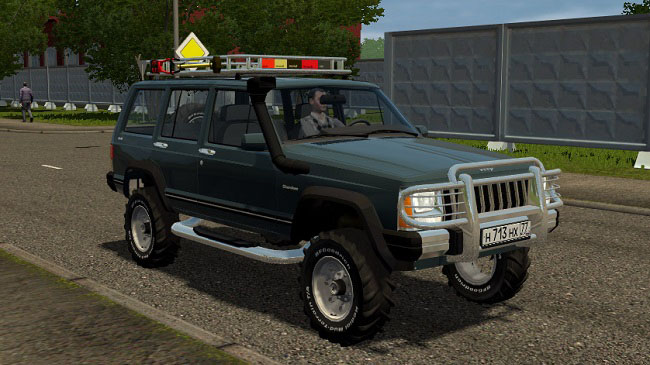City Car Driving 1.5.9 - Jeep Cherokee II XJ Offroad