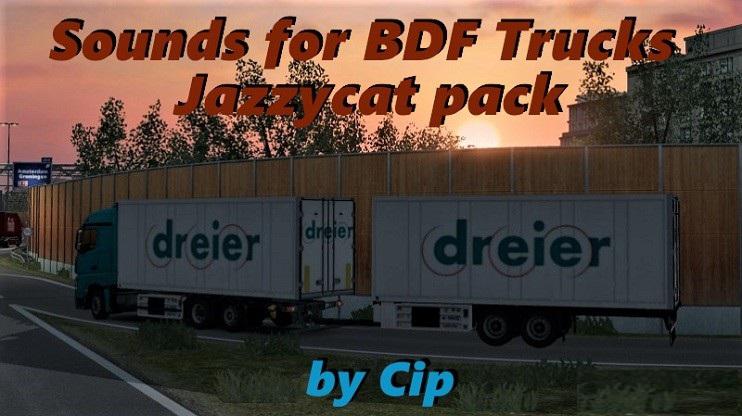 ETS2 - Sounds for BDF Ai Truck Pack V6.9 (1.36.x)