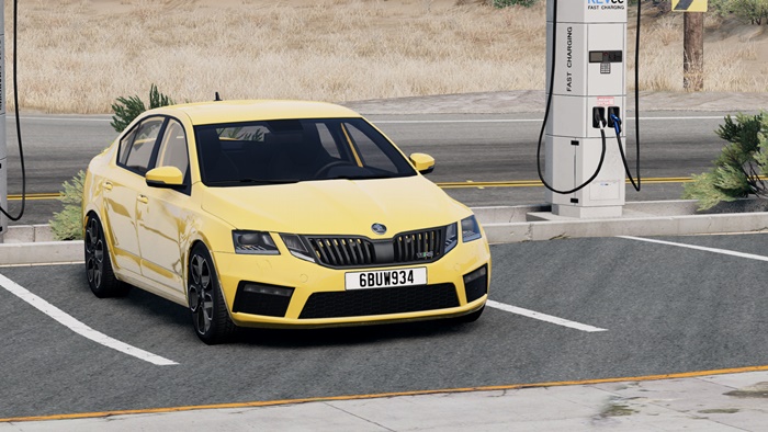 BeamNG – Skoda Octavia III Car Mod